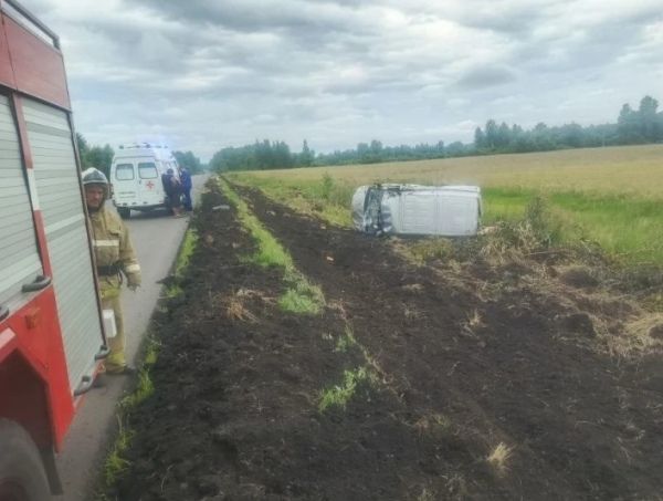 В аварии под Курском ранен ребенок