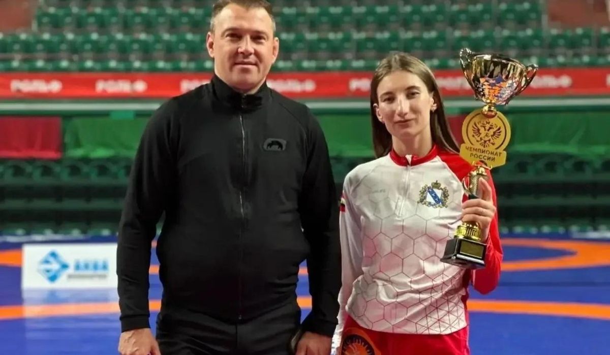 Курская спортсменка завоевала золото чемпионата России по спортивной борьбе