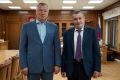 В ходе рабочей поездки в Москву губернатор Курской области Александр Хинштейн встретился с заместителем Председателя Правительства России Маратом Хуснуллиным