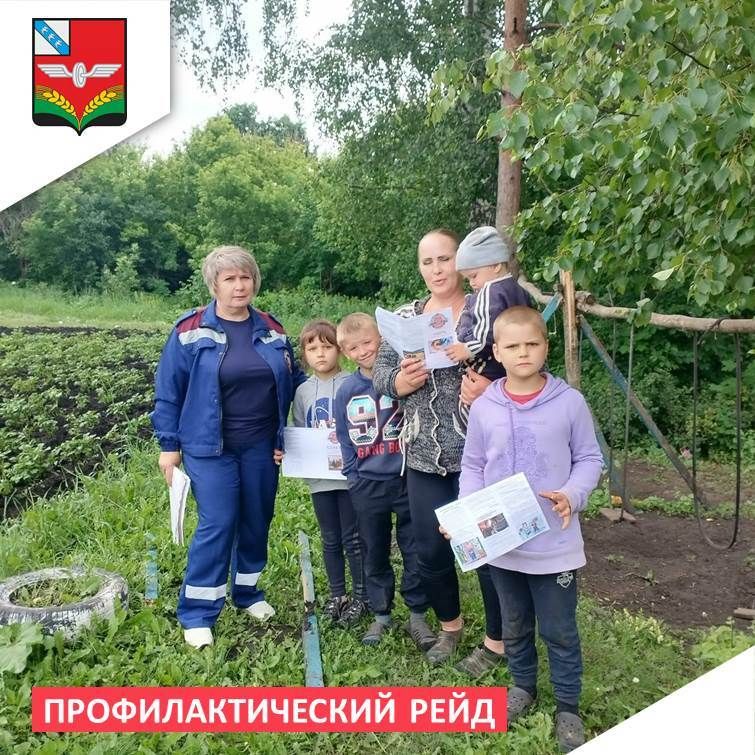 Подворный обход в с. Нижняя Грайворонка Советского района