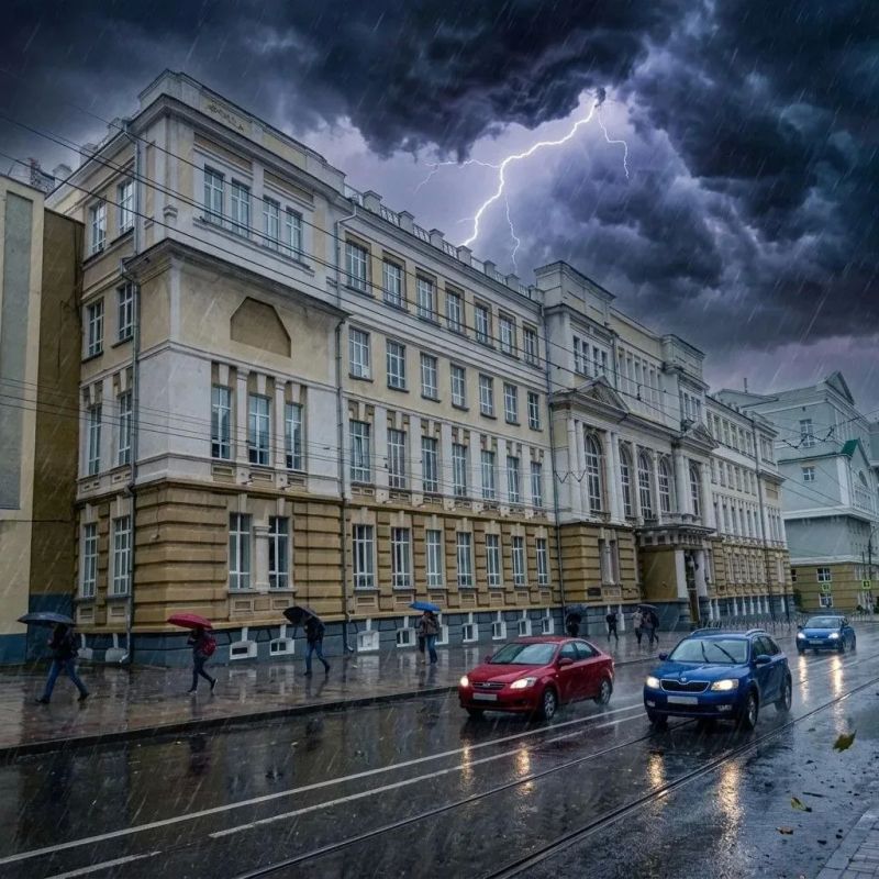 «Качнуло небо гневом грома»: в регионе — снова непогода