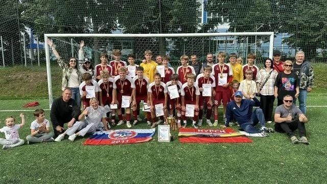 Футболисты курской спортивной школы выиграли первенство ЦФО по футболу