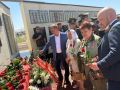 В Манасе открыли мемориальный комплекс героям Великой Отечественной войны