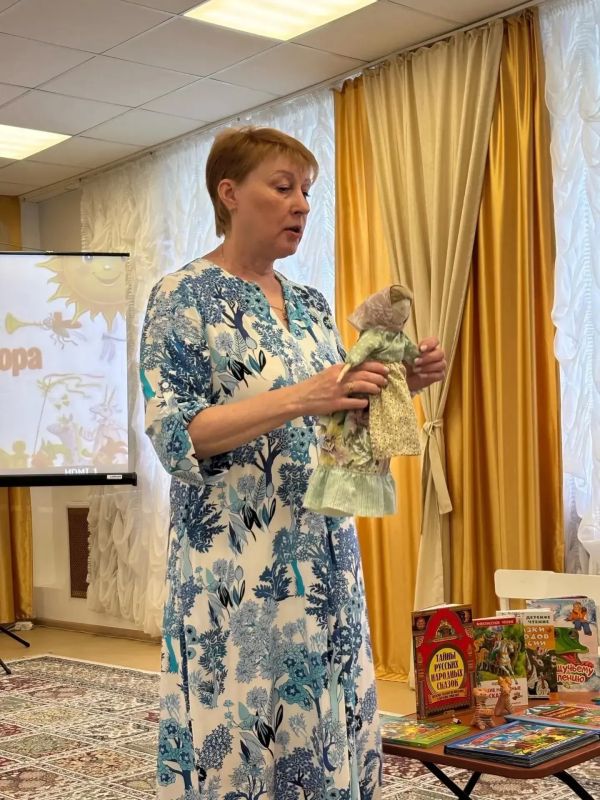 В Курске дошколята отметили Единый день фольклора "В хороводе народных традиций"
