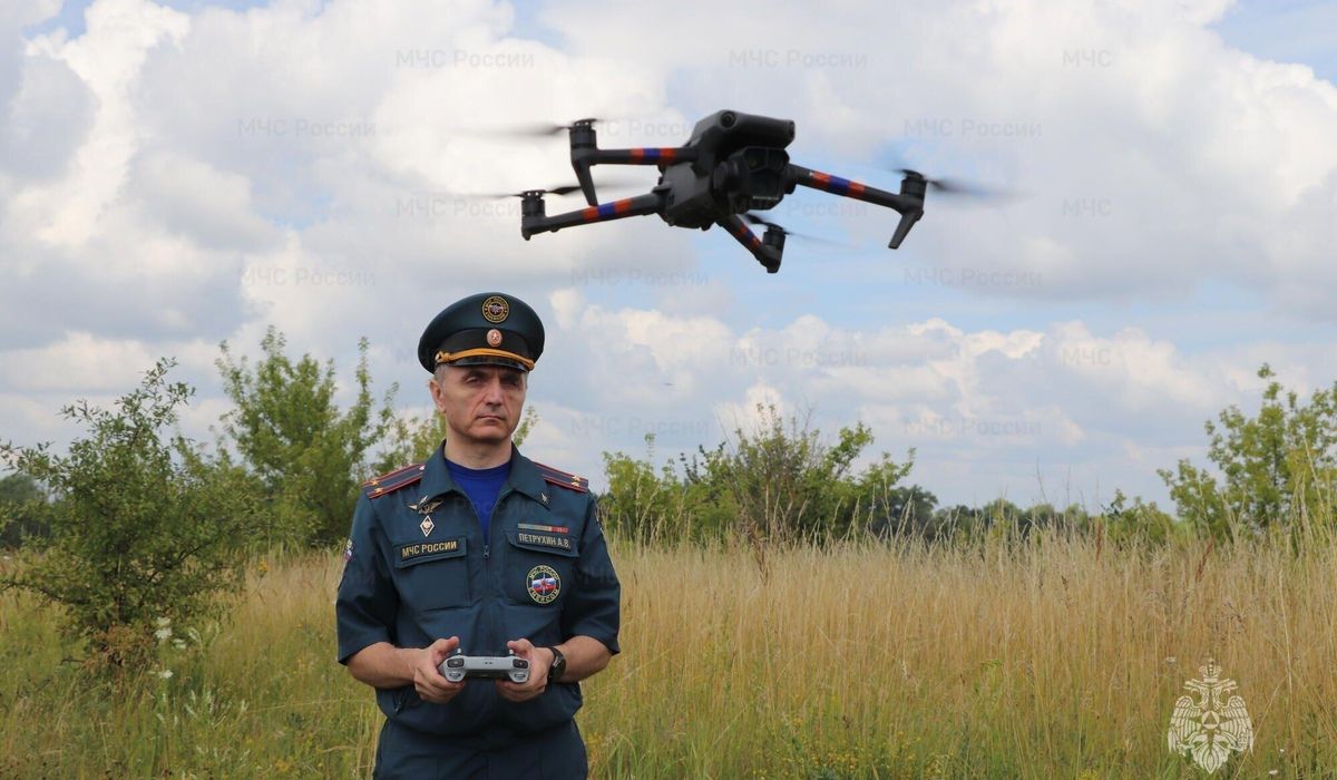 Спасатели провели мониторинг пожарной обстановки в Курском районе