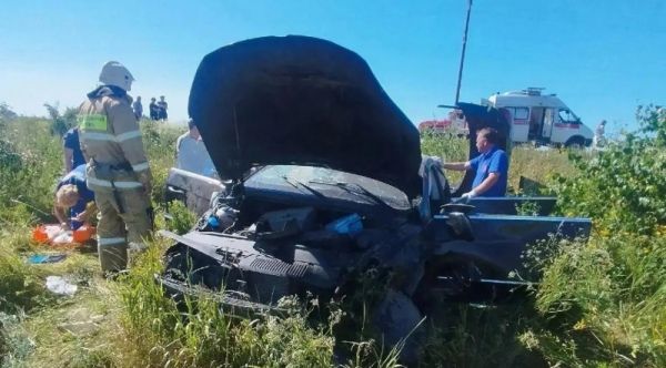 В Курской области случилась жесткая авария с пострадавшими
