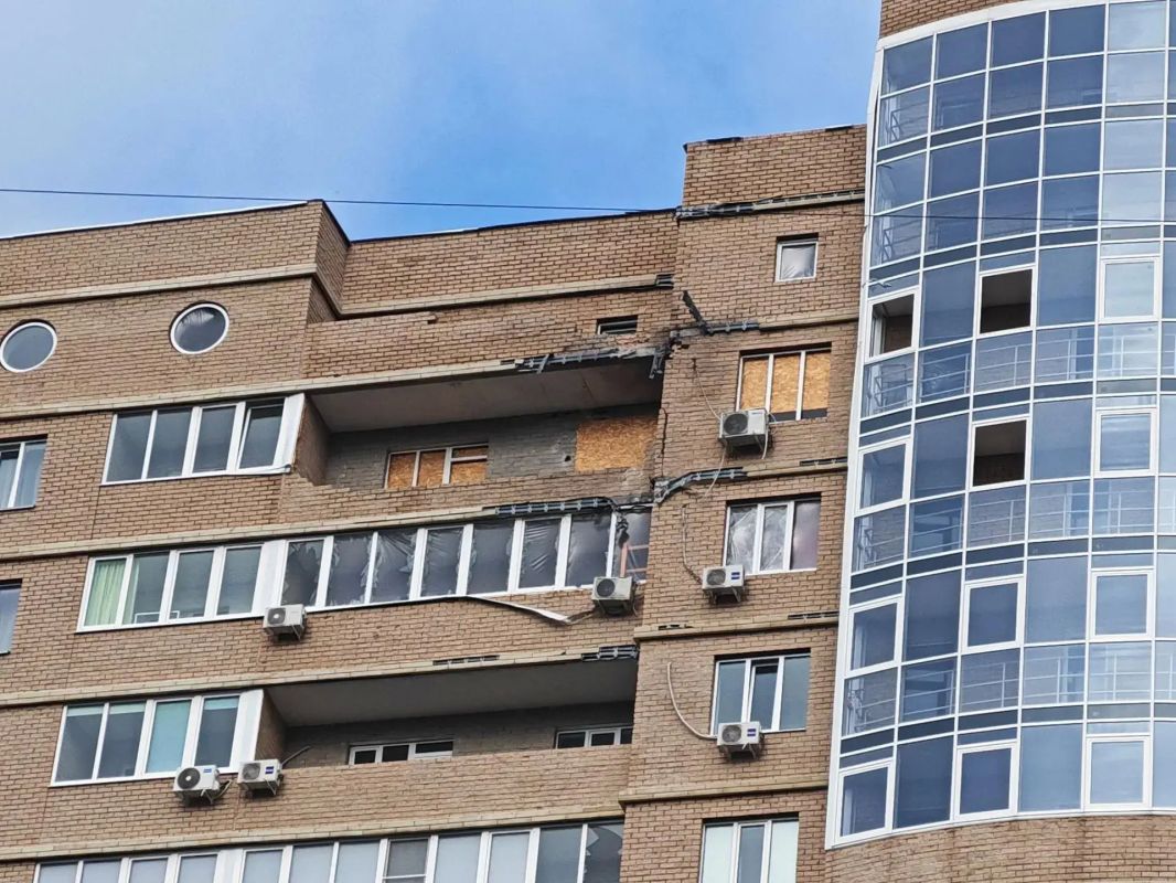 В Курске восстанавливают дома, поврежденные от атак ВСУ