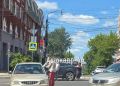 В центре Курска произошла авария