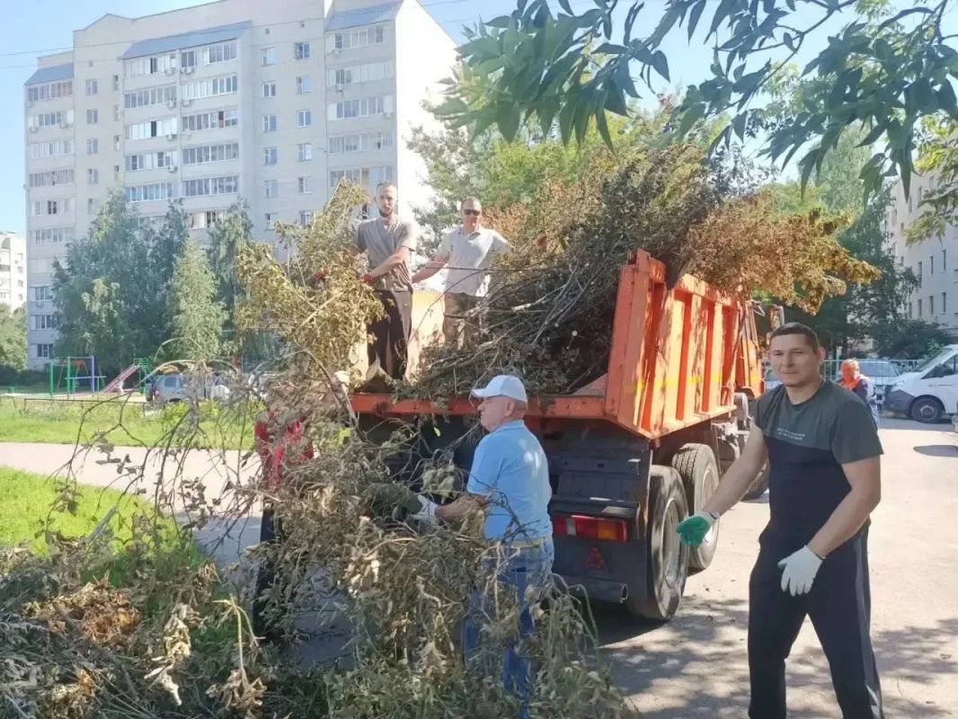 В Курске прош?л субботник