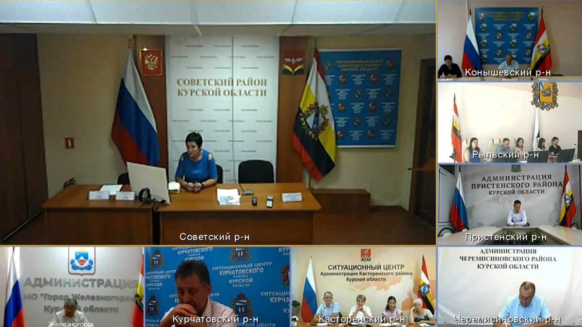 В Курской области "подводные фонтаны" помешали благоустройству