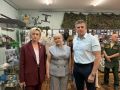 В Железногорске открыли выставку, которую приурочили к годовщине вторжения ВСУ