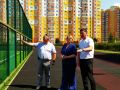 Единоросс Алексей Колесников: красотой территории школы №61 можно любоваться