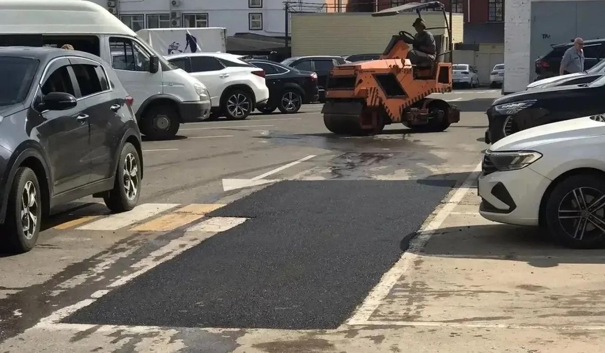 В Курске восстановили благоустройство после земляных работ на семи улицах