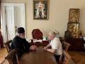Василий Пискарёв встретился с митрополитом Курским и Рыльским