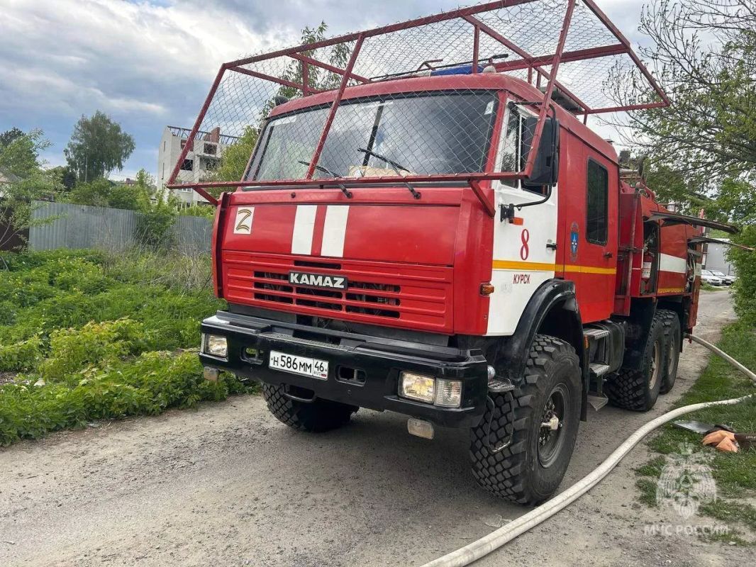 На территории Курской области за сутки потушили 2 пожара