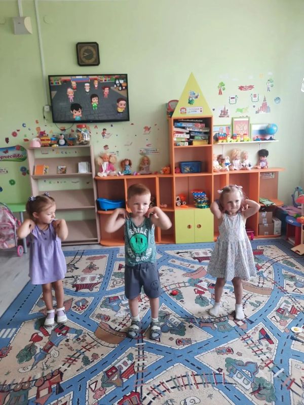 Неделя спорта и здоровья прошла в МКДОУ "Верхнелюбажский детский сад "Солнышко"