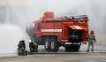 В Курской области пожарные потушили горящую хозпостройку