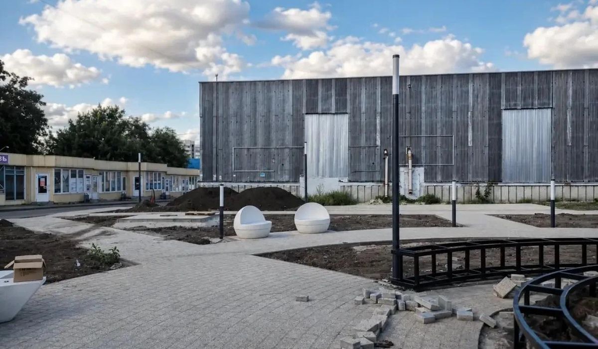 В Курске сквер «Пеликан» у вокзала благоустроят до 31 августа