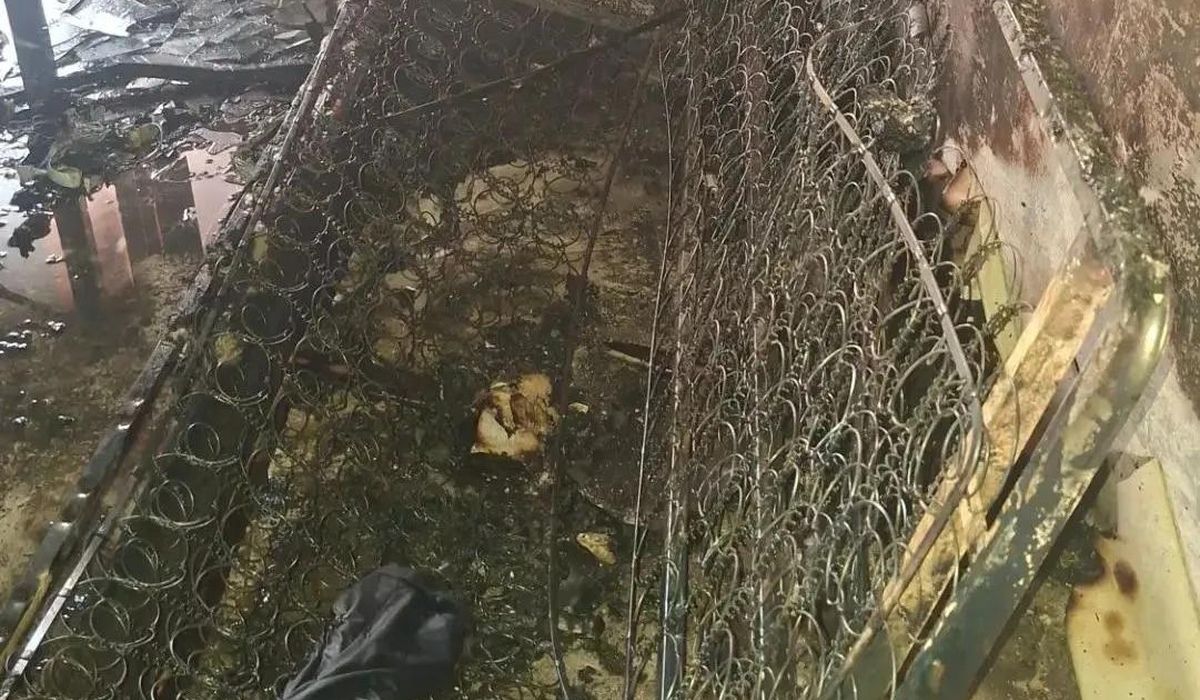 В Курске оставленный в розетке прибор стал причиной пожара на Дериглазова