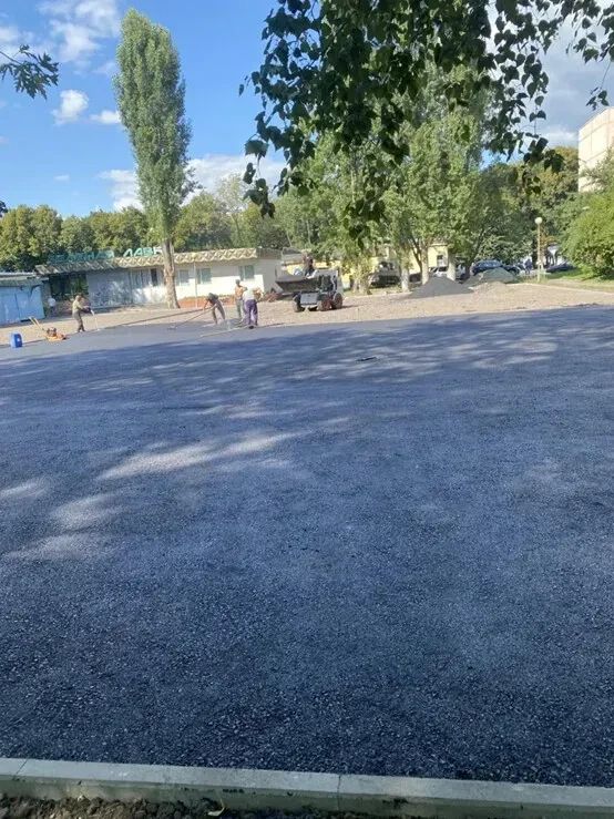 На "Зеленой лавке" продолжаются работы по реконструкции и созданию Умной спортивной площадки