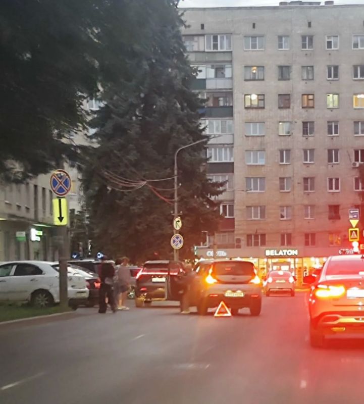 Вечер в Курске омрачили аварии