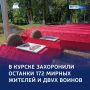 Земля хранит память: на мемориале «Памяти жертв фашизма» захоронили останки 174 человек