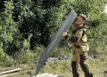 Волонтеры лагеря «Курский рубеж» продолжают устранять последствия вражеских прилетов в курском приграничье