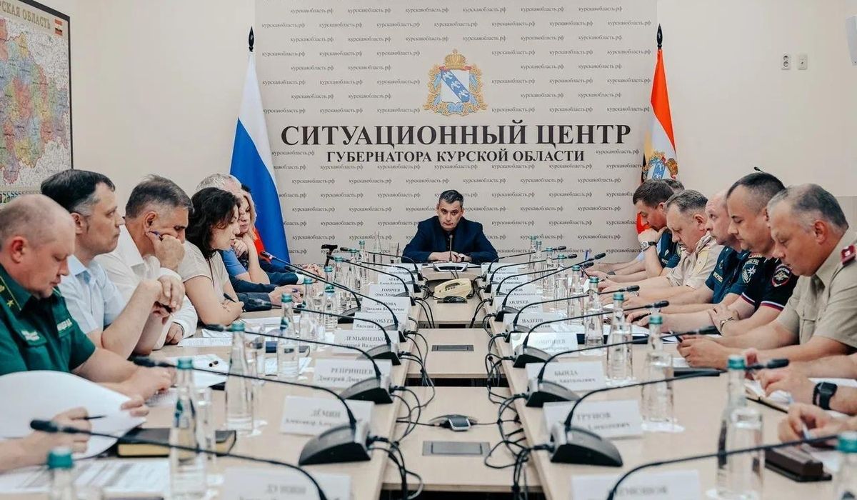 В Курске прошло заседание комиссии по предупреждению и ликвидации ЧС