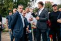 Александр Хинштейн: Накануне проинспектировал, как продолжается преображение одной из наших главных точек притяжения — парка Боева дача в Курске