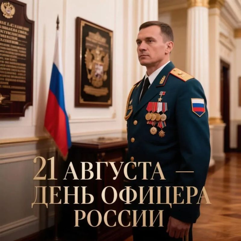 21 августа — День офицера России