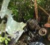 Обломки сбитой из пулемёта вражеской ракеты Фламинго бойцами ВС РФ под Курском