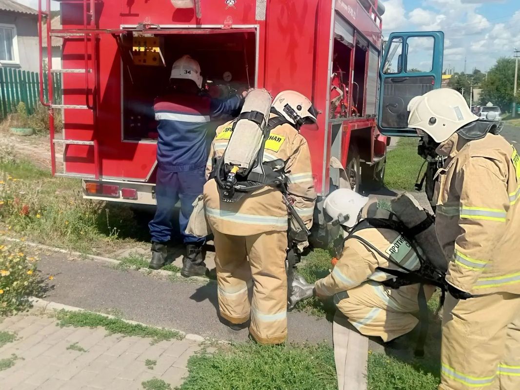 На объекте "Дом-музей Е.М. Чепцова" прошли пожарно-тактические учения