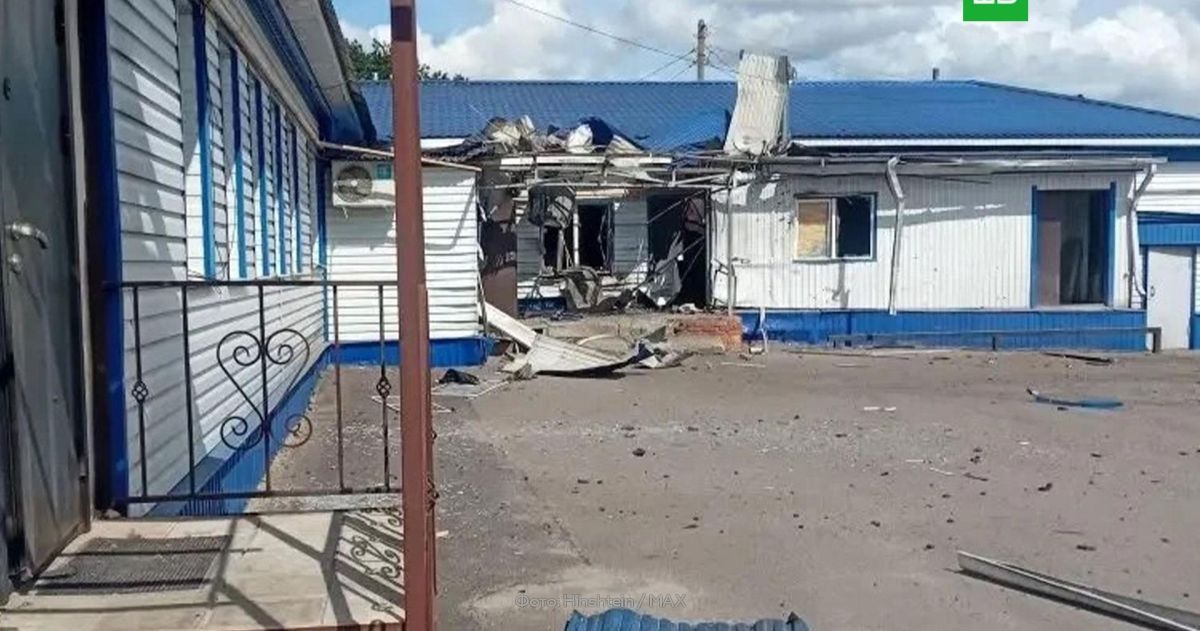 Курской области пять женщин и мужчина ранены при ударе по пекарне