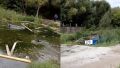 В Курске съехал в воду самосвал: водитель утонул