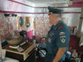 В Обоянском районе спасатели проверили пожарную безопасность многодетных семей