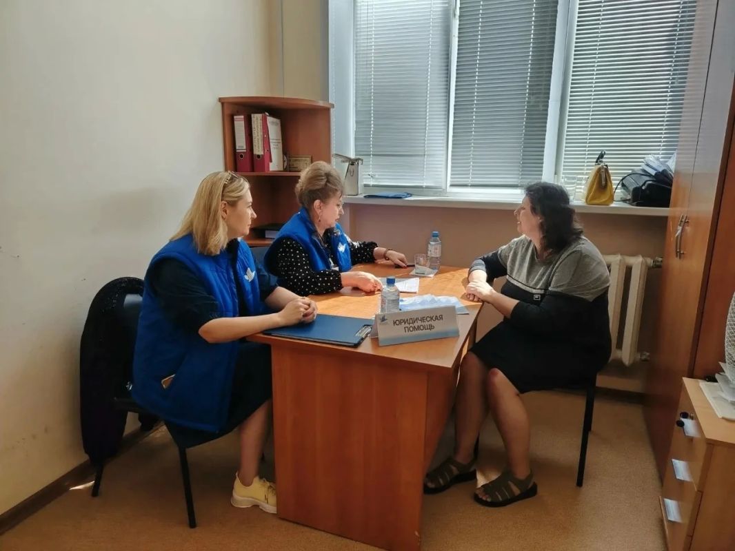 Выездной приём юристов в Комплексном центре соцобслуживания Курского района