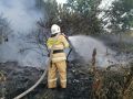 В деревне под Курском тушить пожары пришлось за сутки дважды