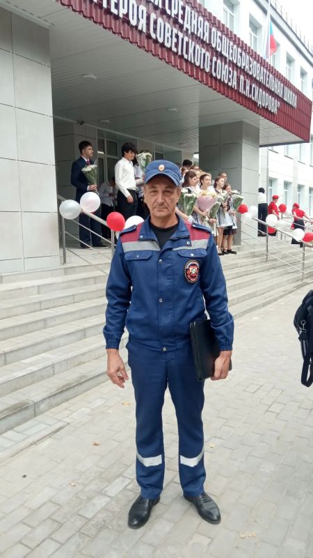 День знаний вместе с огнеборцами