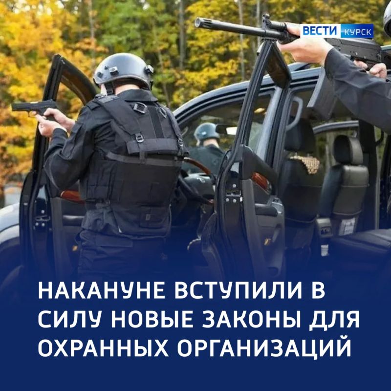 Новые правила: в России заработали законы для частных охранных организаций