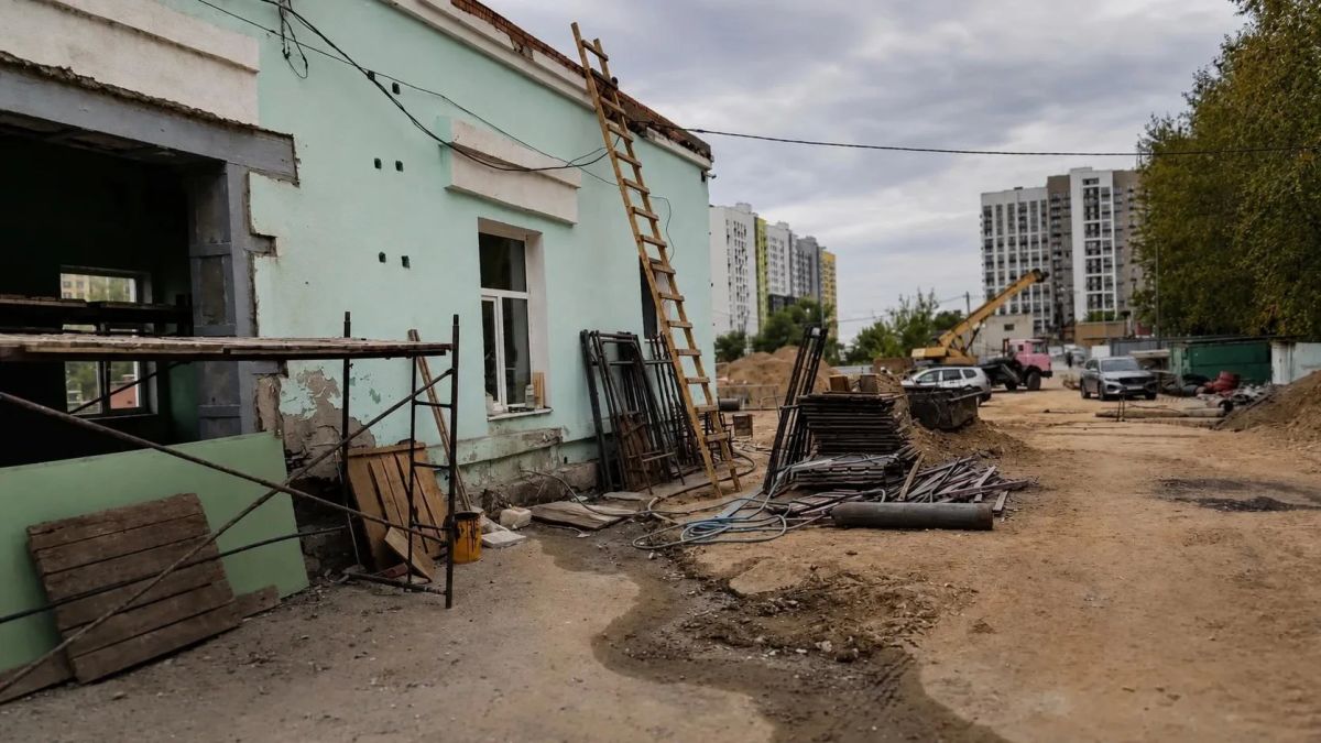В Курске продолжается реконструкция водопроводной насосной станции № 7 в микрорайоне КЗТЗ