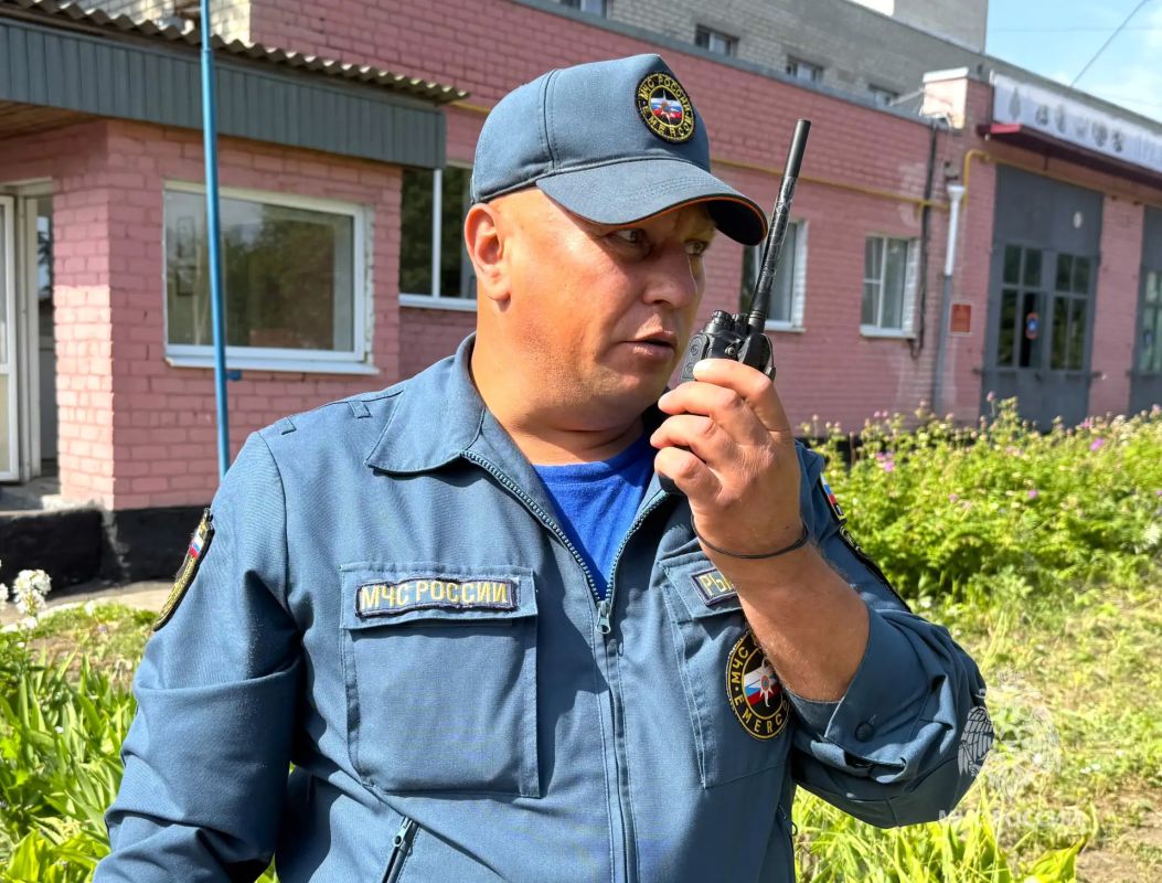 #НашиОГНЕБОРЦЫ. Иван Рыбенков, водитель13 пожарно-спасательной части по охране г. Щигры и Щигровского района ГУ МЧС России по Курской области