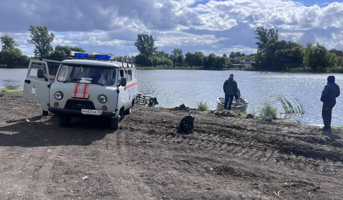 В Курской области в пруду поселка Медвенка утонул 48-летний мужчина