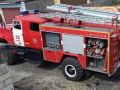 В Курске тушили пожар на проспекте Булатова: сгорел автомобиль в гараже