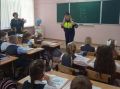 Курчатовская Госавтоинспекция продолжает беседы с обучающимися образовательных организациях города и района