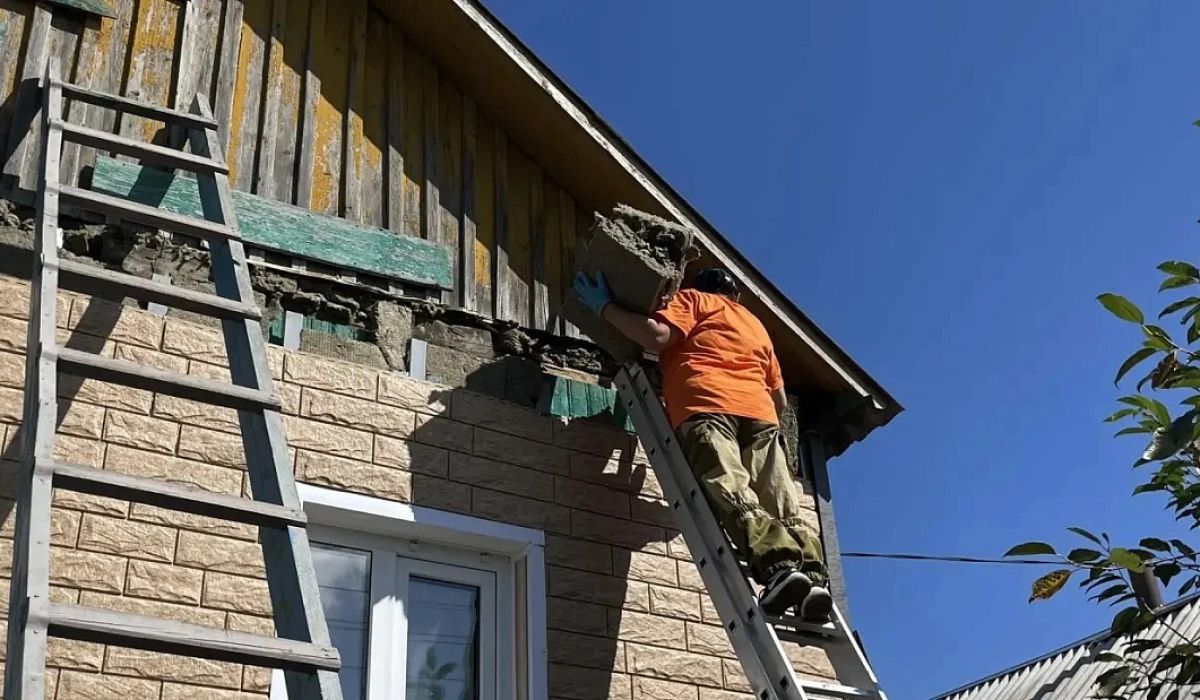 В Курской области волонтеры восстановили 185 домов в приграничье