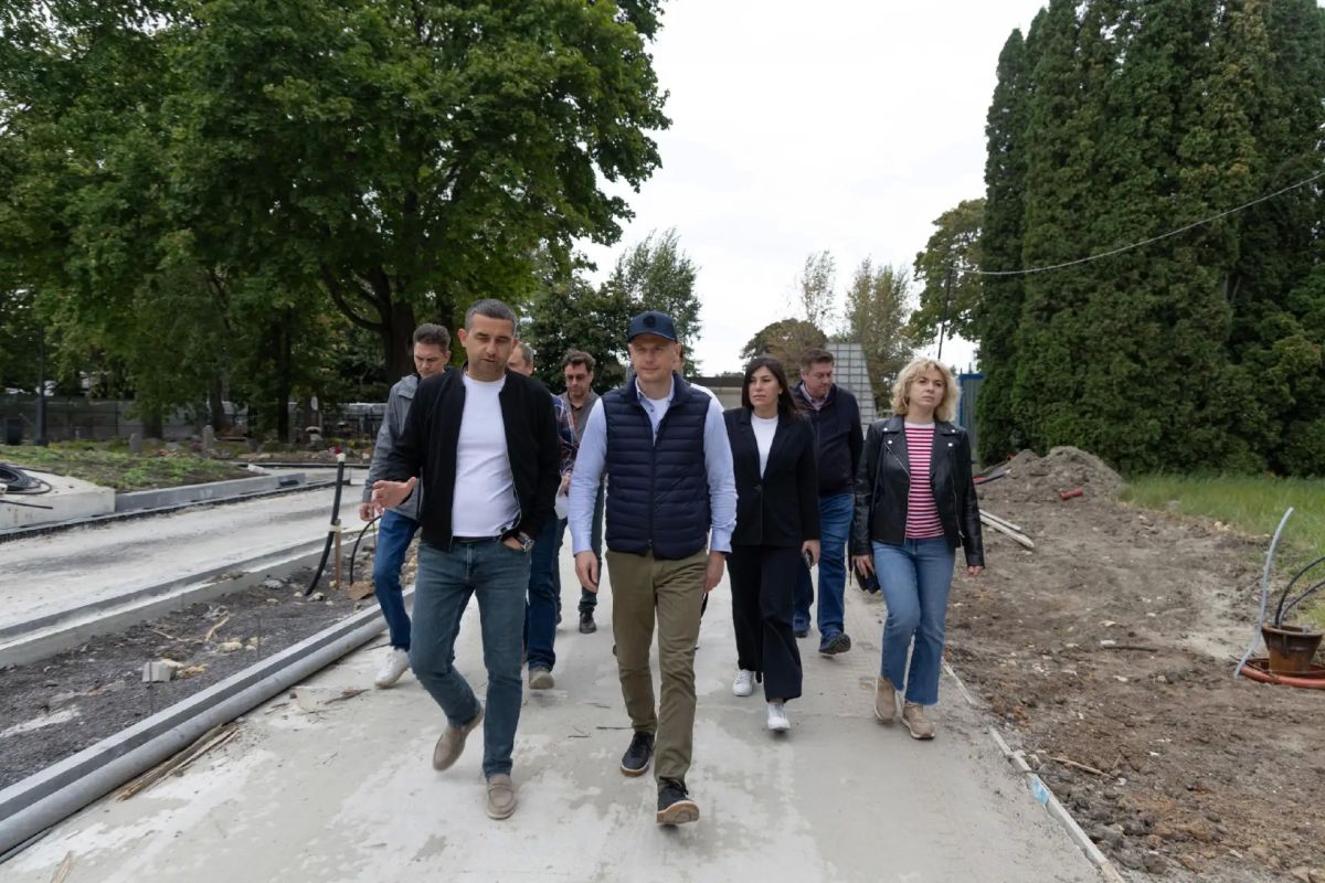 В Курске начались работы на Офицерском кладбище Мемориала памяти павших
