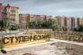 В Курске подходят к концу работы по благоустройству сквера на улице Студенческой