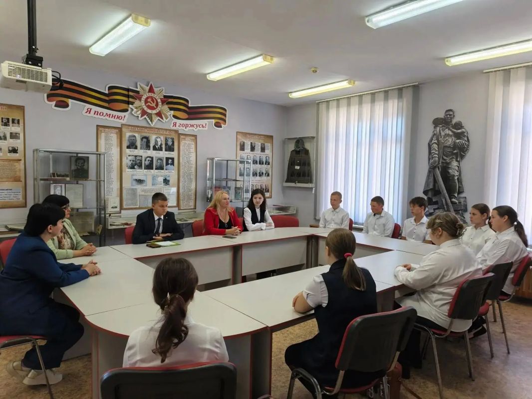 В Курской области открыли первый профильный класс Уполномоченного по правам ребенка