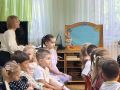 В Курске воспитанники детсада пообщались с участником СВО из династии защитников