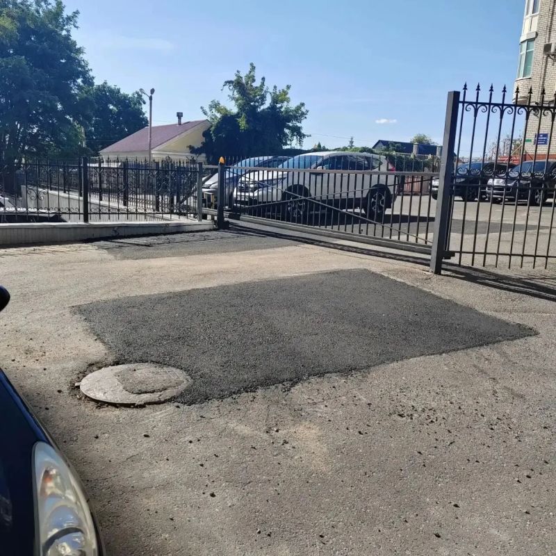 Курске продолжают устранят разрытия